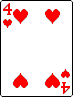 4 of Hearts
