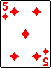 5 of Diamonds
