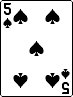 5 of Spades