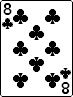 8 of Clubs